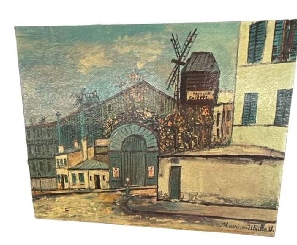 Maurice Utrillo The Windmill Print 11" x 14" Museum Print Editions